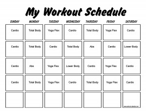 t25 workout schedule pdf